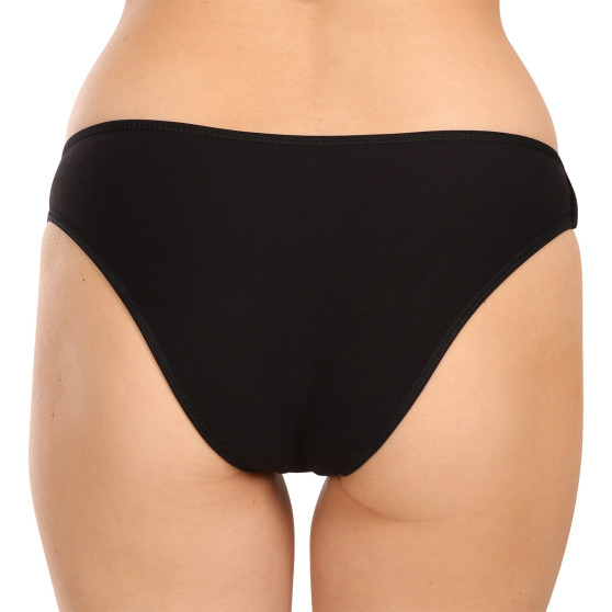 3PACK bragas de mujer Nedeto negro (3NK01)