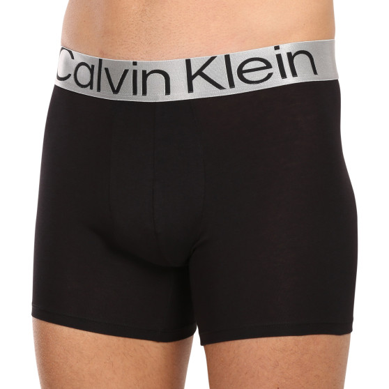 3PACK Boxers para hombre Calvin Klein negro (NB3131A-7V1)