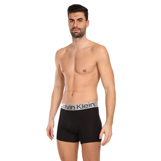 3PACK Boxers para hombre Calvin Klein negro (NB3131A-7V1)