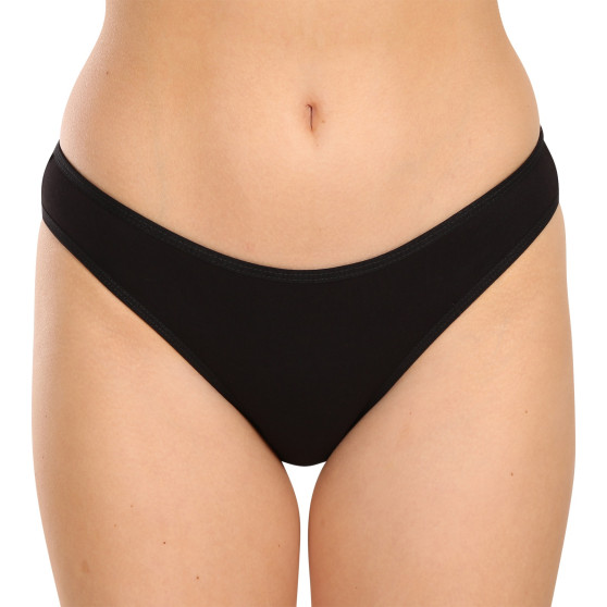 5PACK bragas de mujer Nedeto negro (5NK001)