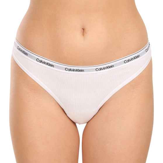 3PACK tanga de mujer Calvin Klein multicolor (QD5209E-MPI)