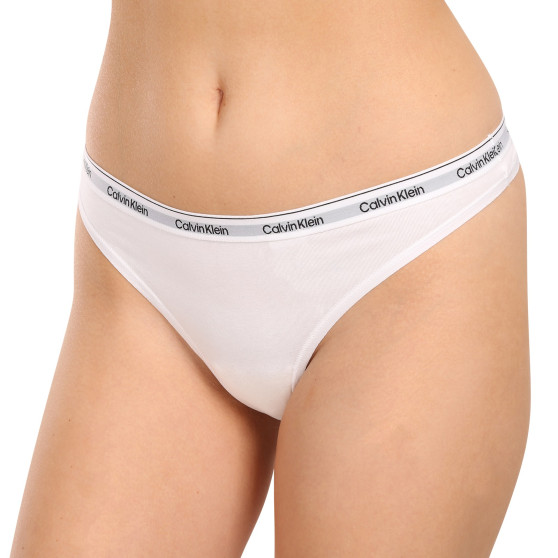 3PACK tanga de mujer Calvin Klein multicolor (QD5209E-MPI)