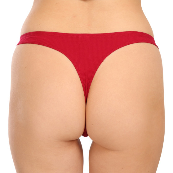 3PACK tanga de mujer Tommy Hilfiger multicolor (UW0UW05189 0SR)