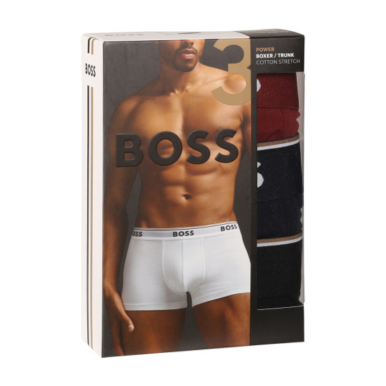 3PACK Boxers para hombre BOSS multicolor (50514928 974)