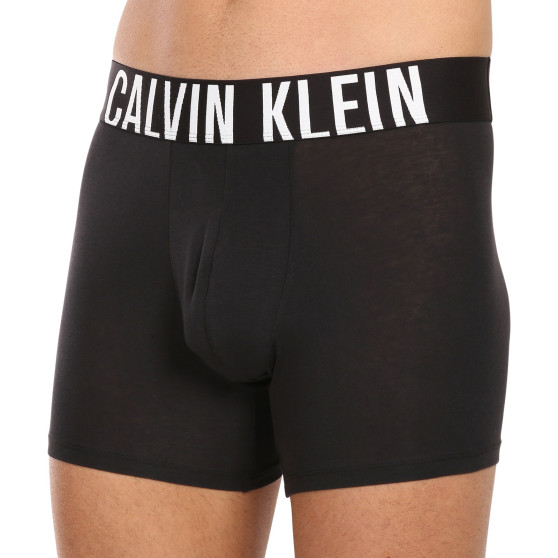 3PACK Boxers para hombre Calvin Klein negro (NB3609A-UB1)