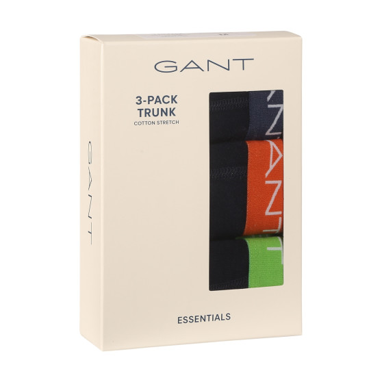 3PACK Boxers para hombre Gant negro (902343003-378)