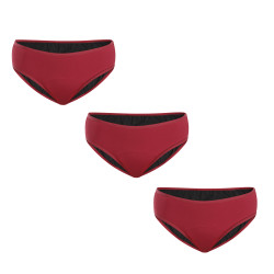 3PACK Braguitas Menstruales Meracus Timeless Burgundy Plus (MEMS106)