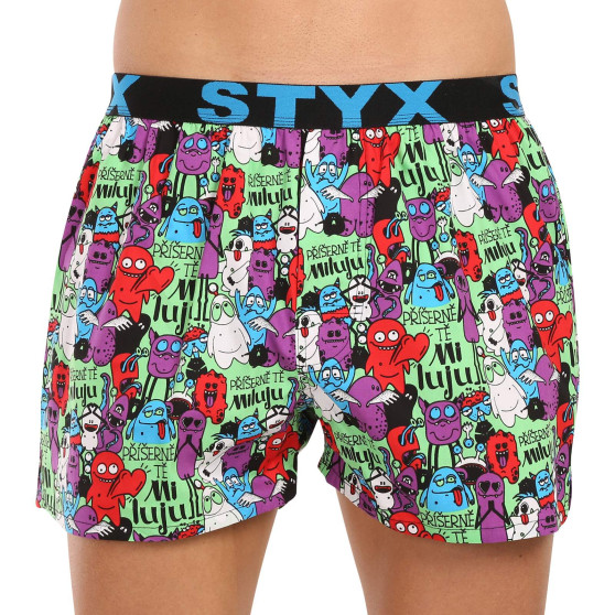 3PACK short hombre Styx art sports goma multicolor (3B15245)