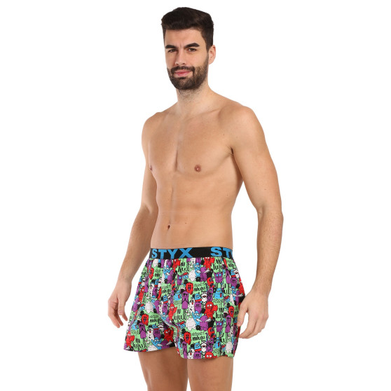 3PACK short hombre Styx art sports goma multicolor (3B15245)