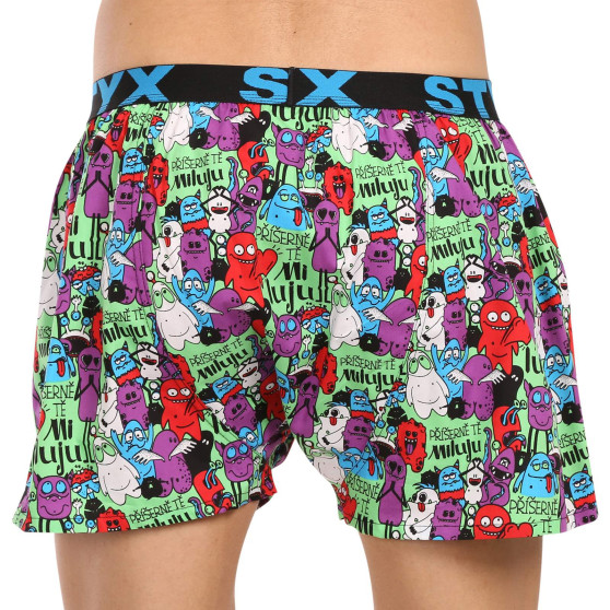 3PACK short hombre Styx art sports goma multicolor (3B15245)