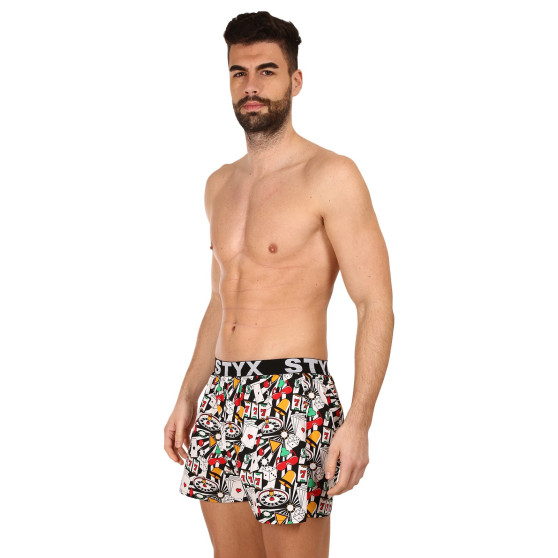 3PACK short hombre Styx art sports goma multicolor (3B11830)