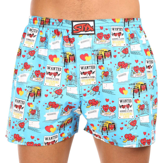 3PACK short hombre Styx art goma clásica sobredimensionado multicolor (3E15846)