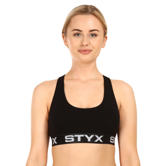 3PACK sujetador de mujer Styx sport multicolor (3IP09018)