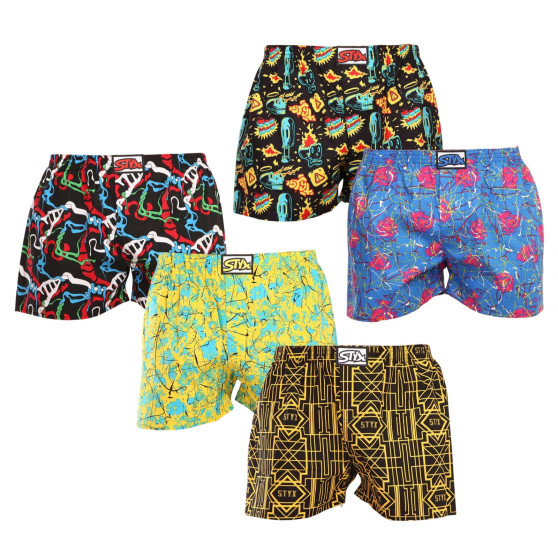 5PACK short hombre Styx art classic goma multicolor (5A1167288)