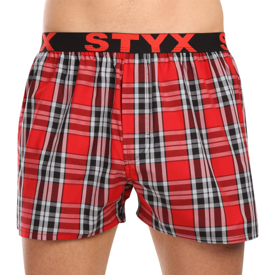 Calzones de hombre Styx elástico deportivo multicolor (B1023)