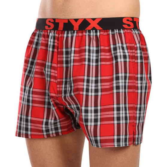 Calzones de hombre Styx elástico deportivo multicolor (B1023)