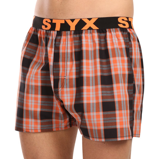 Calzones de hombre Styx elástico deportivo multicolor (B1026)