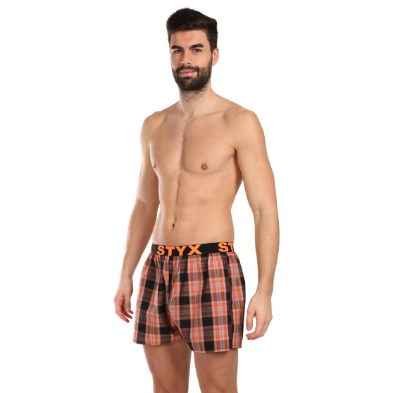 Calzones de hombre Styx elástico deportivo multicolor (B1026)