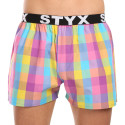 Calzones de hombre Styx elástico deportivo multicolor (B1028)