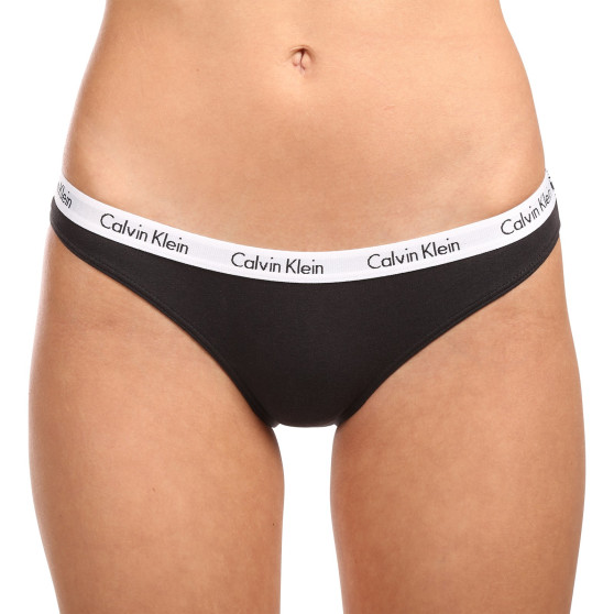 3PACK bragas de mujer Calvin Klein multicolor (QD3588E-WZB)