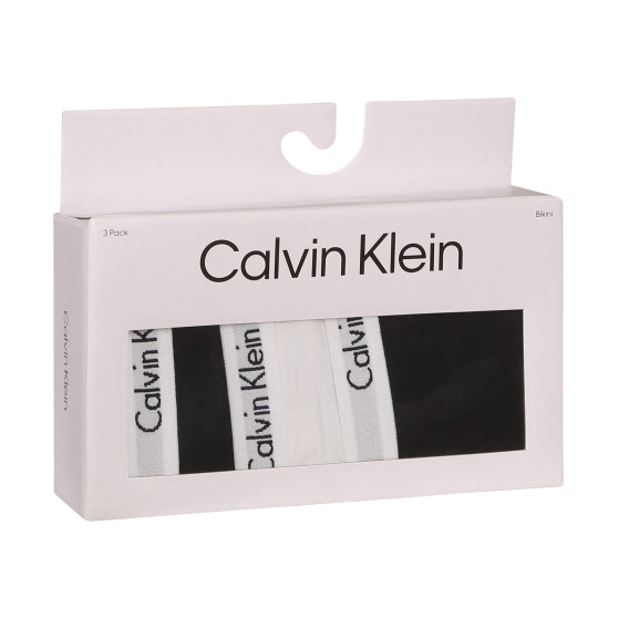 3PACK bragas de mujer Calvin Klein multicolor (QD3588E-WZB)