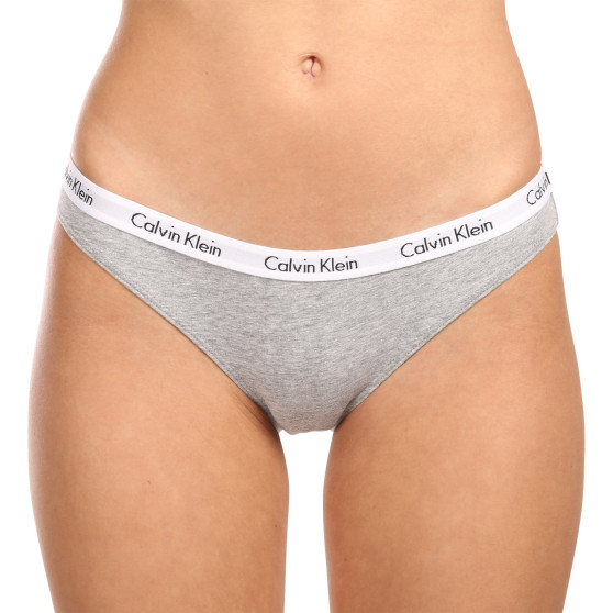 3PACK bragas de mujer Calvin Klein multicolor (QD3588E-999)