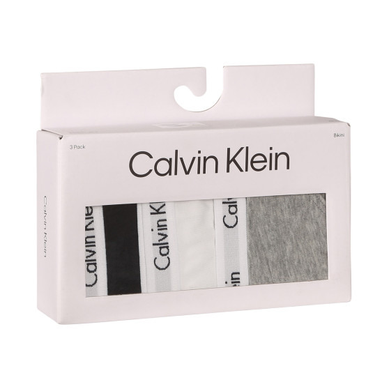 3PACK bragas de mujer Calvin Klein multicolor (QD3588E-999)