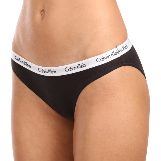 3PACK bragas de mujer Calvin Klein negro (QD3588E-001)