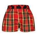 Pantalón corto para niños Styx elástico deportivo multicolor (BJ1014)