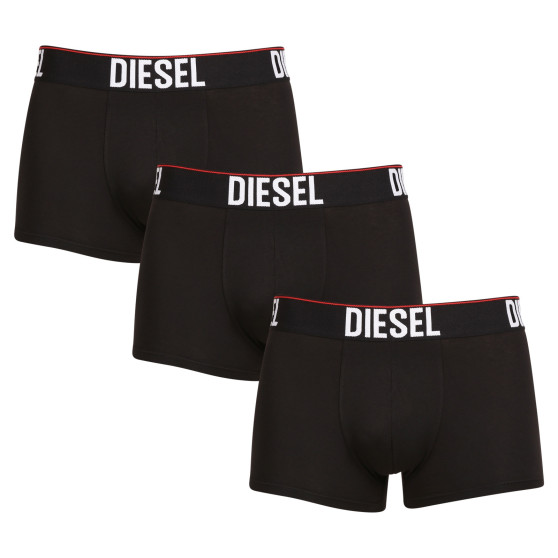 3PACK Boxers para hombre Diesel negro (00ST3V-0AMAH-E4101)