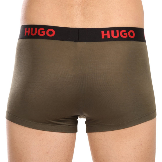 3PACK Boxers para hombre HUGO multicolor (50496723 308)