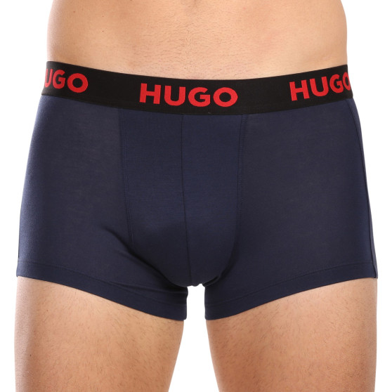 3PACK Boxers para hombre HUGO multicolor (50496723 308)