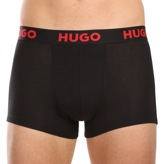 3PACK Boxers para hombre HUGO multicolor (50496723 308)