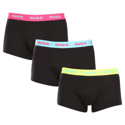 3PACK Boxers para hombre HUGO multicolor (50469766 730)