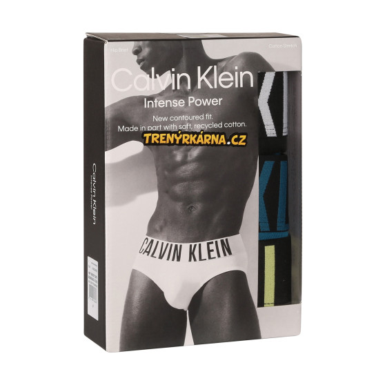 3PACK calzoncillos para hombre Calvin Klein multicolor (NB3704A-OG5)