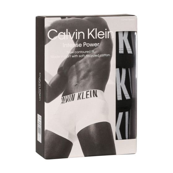 3PACK Boxers para hombre Calvin Klein negro (NB3608A-UB1)