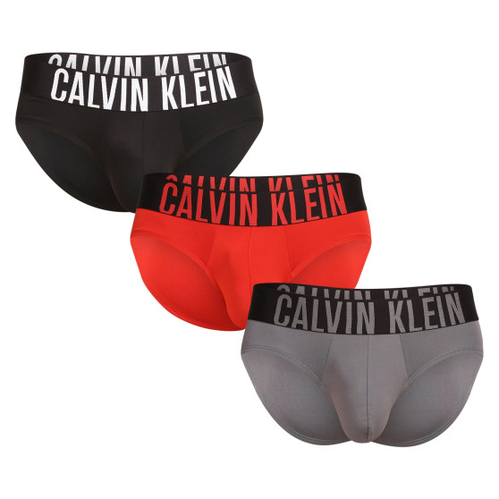 3PACK calzoncillos para hombre Calvin Klein multicolor (NB3610A-LXO)