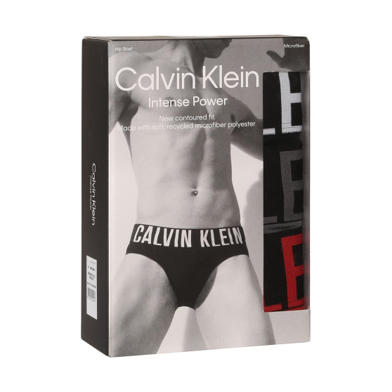 3PACK calzoncillos para hombre Calvin Klein multicolor (NB3610A-LXO)