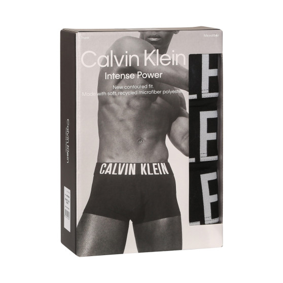 3PACK Boxers para hombre Calvin Klein negro (NB3775A-UB1)