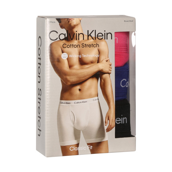 3PACK Boxers para hombre Calvin Klein multicolor (NB2616A-NLT)