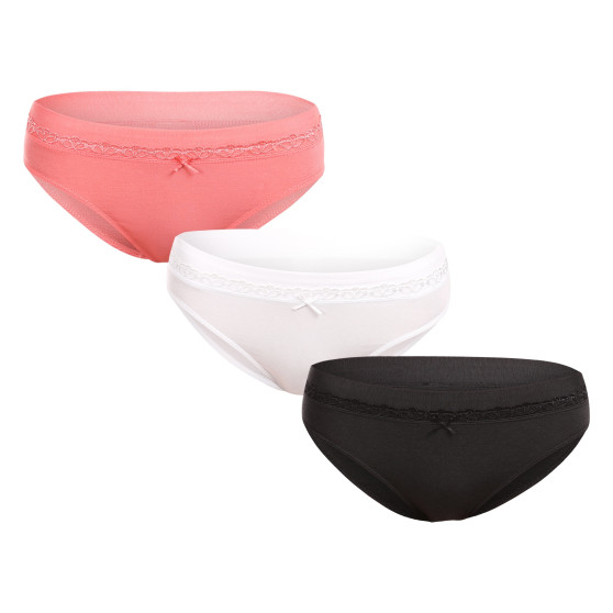 3PACK bragas de mujer Andrie multicolor (PS 2603)