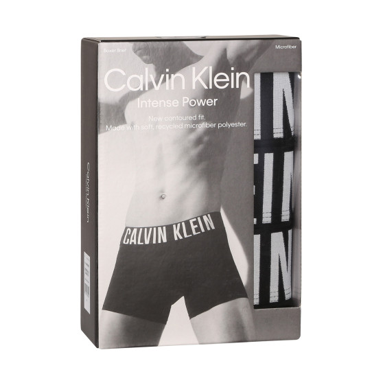 3PACK Boxers para hombre Calvin Klein negro (NB3612A-UB1)