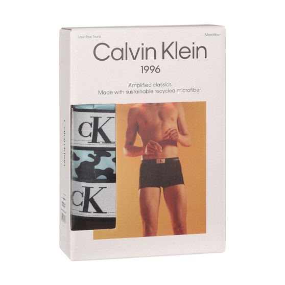 3PACK Boxers para hombre Calvin Klein multicolor (NB3532E-OFO)