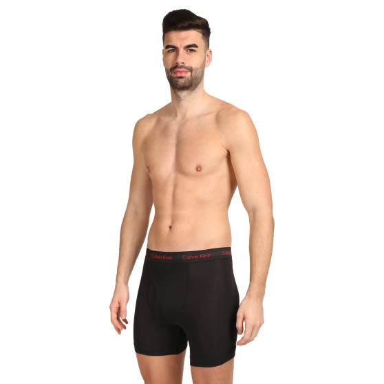 3PACK Boxers para hombre Calvin Klein negro (NB2616A-NC1)