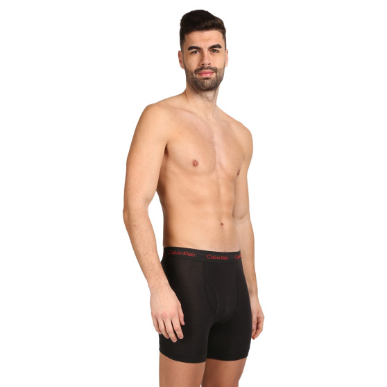 3PACK Boxers para hombre Calvin Klein negro (NB2616A-NC1)