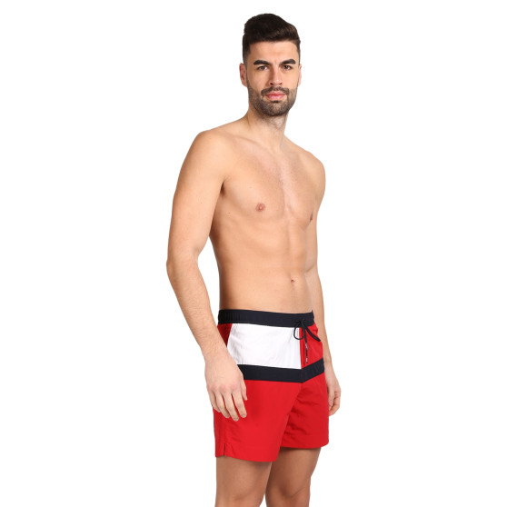 Bañador para hombre Tommy Hilfiger rojo (UM0UM03259 XLG)