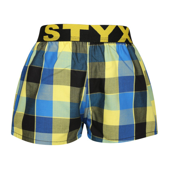 10PACK pantalón corto para niños Styx elástico deportivo multicolor (10BJ111234567890)