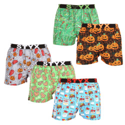 5PACK short hombre Styx art sports goma multicolor (5B1332356)