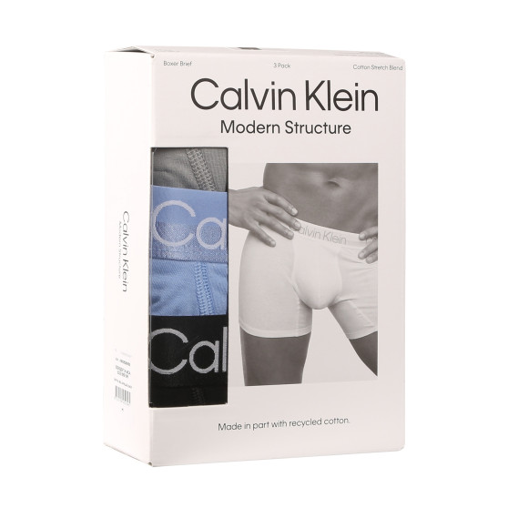 3PACK Boxers para hombre Calvin Klein multicolor (NB2971A-MCA)