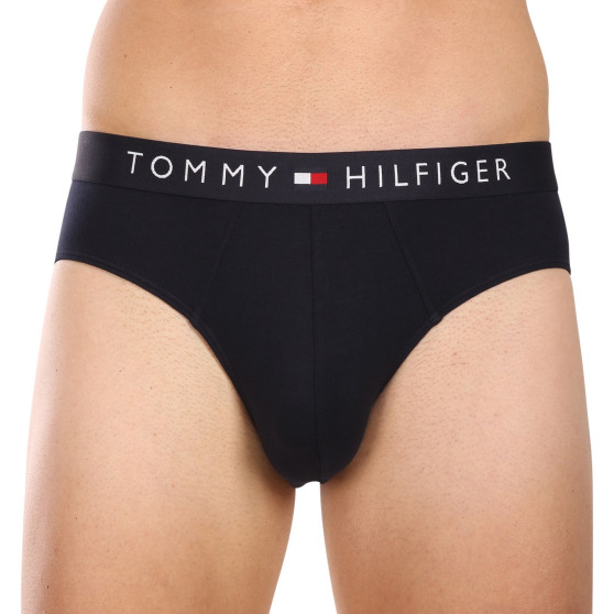 3PACK calzoncillos para hombre Tommy Hilfiger azul (UM0UM03182 0SY)